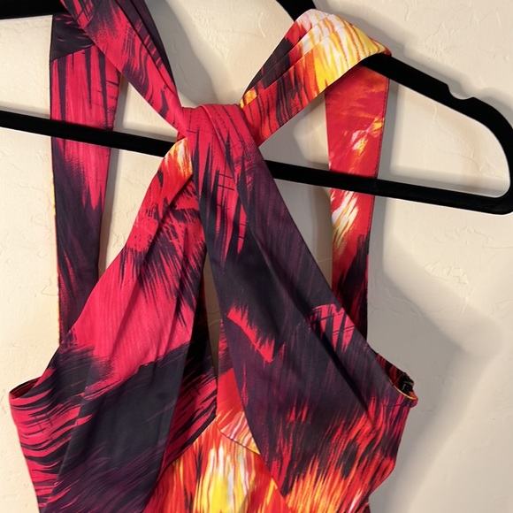 Karen Millen Multi Colored midi dress - Picture 4 of 7